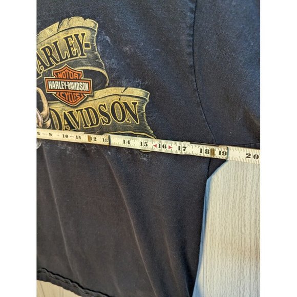 Harley Davidson Shirt Springfield Ohio Earl Medium M Hog Front/Back Graphics - Picture 7 of 8